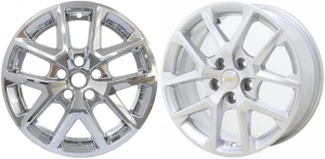 IMP-486X/7022PC Chevrolet Equinox Chrome Wheel Skins (Hubcaps/Wheelcovers) 17 Inch Set