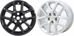 IMP-486BLK/7022GB Chevrolet Equinox Black Wheel Skins (Hubcaps/Wheelcovers) 17 Inch Set