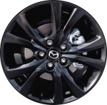 ALY64995U45 Mazda CX-30 Wheel/Rim Black Painted #9965C57080