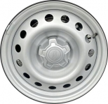 STL10415 Ford Maverick Wheel/Rim Steel Silver #NZ6Z1015A