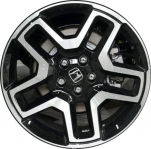 ALY63708U45 Honda Passport Wheel/Rim Black Machined #42800TGSA20