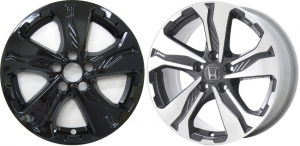 IMP-7646GB Honda CR-V Black Wheel Skins (Hubcaps/Wheelcovers) 17 Inch Set