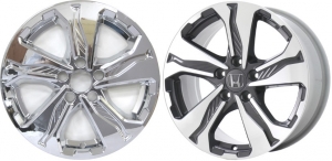 IMP-7646PC Honda CR-V Chrome Wheel Skins (Hubcaps/Wheelcovers) 17 Inch Set
