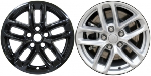 IMP-482BLK/8021GB Jeep Grand Cherokee Black Wheel Skins (Hubcaps/Wheelcovers) 18 Inch Set