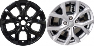 IMP-483BLK/8922GB Jeep Grand Cherokee Black Wheel Skins (Hubcaps/Wheelcovers) 18 Inch Set