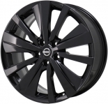 ALY62785U46 Nissan Altima Wheel/Rim Black Painted #403006AM4C