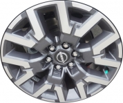 ALY62832U30 Nissan Frontier Wheel/Rim Grey Machined #403009BU1K