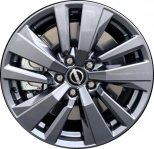 ALYNQ033U36 Nissan Pathfinder Wheel/Rim Dark Grey Painted #403006TA3C