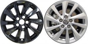 IMP-479BLK/7533GB Toyota Camry Black Wheel Skins (Hubcaps/Wheelcovers) 17 Inch Set