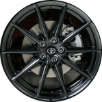 ALY68890U45/75280 Toyota GR86 Wheel/Rim Black Painted #SU00309471