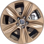 ALY75264U55 Toyota Highlander Wheel/Rim Bronze Painted #42611YYD10