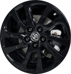 ALY75245U45 Toyota Prius Wheel/Rim Black Painted