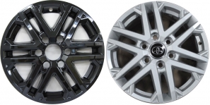 IMP-505BLK/8122GB Toyota Sequoia, Tundra Black Wheel Skins (Hubcaps/Wheelcovers) 18 Inch Set