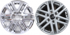 IMP-8122PC Toyota Sequoia, Tundra Chrome Wheel Skins (Hubcaps/Wheelcovers) 18 Inch Set