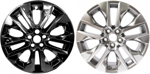 IMP-9977GB Toyota RAV4 Black Wheel Skins (Hubcaps/Wheelcovers) 19 Inch Set