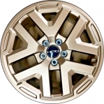 ALY60311U55 Honda CR-V Wheel/Rim Bronze Painted #08W183A0100