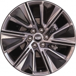 ALY4880 Cadillac Lyriq Wheel/Rim Black Polished #85606890
