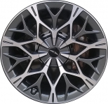 ALY71053 Genesis G90 Wheel/Rim Charcoal Machined #52914T4310
