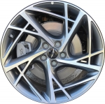 ALY71050 Genesis G90 Wheel/Rim Charcoal Machined #52910T4215