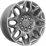 ALYGZ063U35 GMC Hummer EV Wheel/Rim Grey Machined #85530021