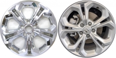 IMP-7723PC Honda Accord Chrome Wheel Skins (Hubcaps/Wheelcovers) 17 Inch Set