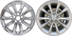 IMP-8623PC Honda CR-V Chrome Wheel Skins (Hubcaps/Wheelcovers) 18 Inch Set