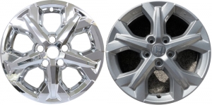 IMP-7623PC Honda HR-V Chrome Wheel Skins (Hubcaps/Wheelcovers) 17 Inch Set