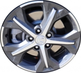 ALY60302U30 Honda HR-V Wheel/Rim Charcoal Machined #427003W0A84