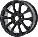 ALY9202U45/9305 Jeep Cherokee Wheel/Rim Black Painted #68585900AA