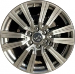 ALY74402U20 Lexus LX600 Wheel/Rim Silver Painted #4261A60270