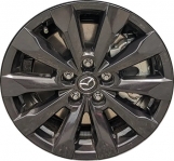 ALY65017U45 Mazda CX-50 Wheel/Rim Black Painted #9965F27070