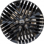 ALY62859 Nissan LEAF Wheel/Rim Black Machined #403006WK6D