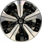 ALY70530 Volvo C40 Wheel/Rim Black Machined #321436289