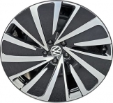 ALYWB078 Volkswagen ID.4 Wheel/Rim Black Machined #11K601025HFZZ