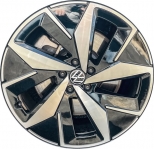 ALY70108 Volkswagen ID.4 Wheel/Rim Black Machined #11K601025EFZZ