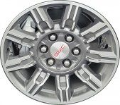 ALYGZ065GM GMC Sierra 1500 Wheel/Rim Grey Machined #86774702