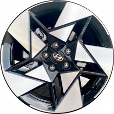 ALYIA067 Hyundai Kona Wheel/Rim Black Machined #52910BE400