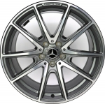 ALY65627 Mercedes-Benz E450 Wheel/Rim Grey Machined #21340174007X21