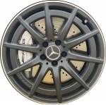 ALY65548A45 Mercedes-Benz GLA35, GLA45, GLB35 Wheel/Rim Black Painted #24740119007X71