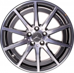 ALY65548U35 Mercedes-Benz GLA35, GLA45, GLB35 Wheel/Rim Grey Machined #24740119007Y51