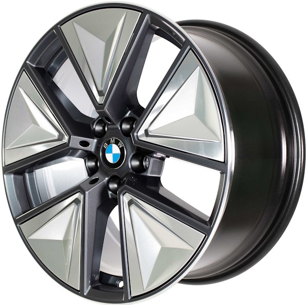 ALY86634 BMW i4 Wheel/Rim Grey Painted #36106896778