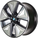 ALY86633 BMW i4 Wheel/Rim Grey Painted #36106896776