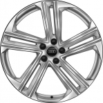 ALYAM076U20 Audi S7 Wheel/Rim Silver Painted #4K8601025AG