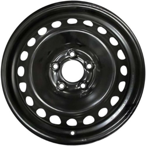Hyundai Venue 2020-2022 powder coat black 15x6 steel wheels or rims. Hollander part number STL70979, OEM part number 52910-K2000.
