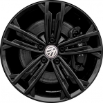 ALY70061U45/70083 Volkswagen Jetta Wheel/Rim Black Painted #5GM601025AJAX1