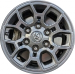 ALY75191U30 Toyota Tacoma Wheel/Rim Charcoal Painted #PT94635160