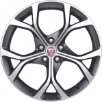 ALY60020U30/60021 Jaguar F Type Wheel/Rim Grey Machined #T2R45851