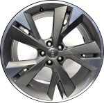 ALY12123U35 Audi Q4 e-tron Wheel/Rim Grey Machined #89A601025E