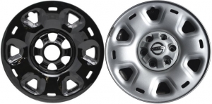IMP-101BLK Nissan Titan Black Wheel Skins (Hubcaps/Wheelcovers) 17 Inch Set