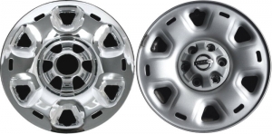 IMP-101X Nissan Titan Chrome Wheel Skins (Hubcaps/Wheelcovers) 17 Inch Set